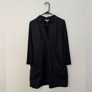 Hinson Wu Ivy 3/4 Sleeve Dress Black Size M